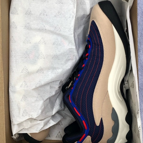 Nike ACG Air Skarn Trail Hiking Shoe Sand/Blue - Picture 6 of 6